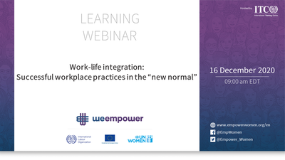 WEE Project webinar 16 december