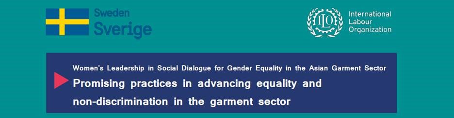 Open webinar: 'Promising practices in advancing equality and non-discrimination in the garment sector' 